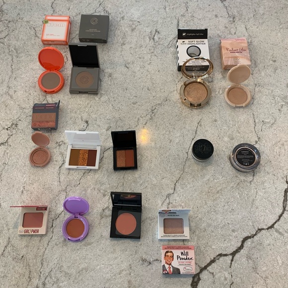 Eyeshadow/Highlighter/Contour/Setting Powder/Blush Kit - Picture 1 of 8